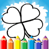 4 Leaf Clover Coloring Page – The Digital Creativity